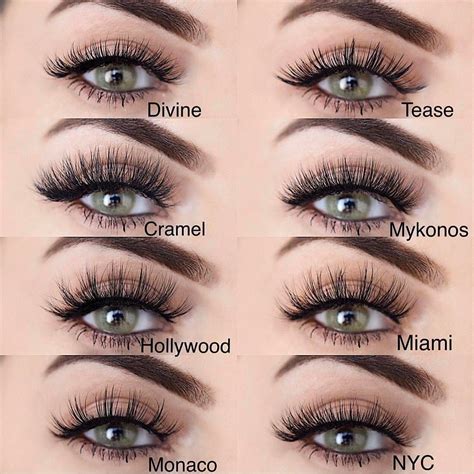 what are the different types of fake eyelashes